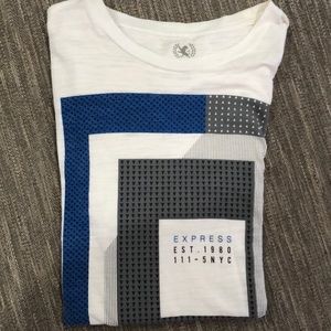 Express-White-Classic Tshirt
